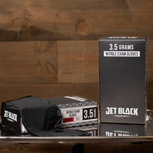 Load image into Gallery viewer, Jet Black Premium 3.5g Nitrile Gloves
