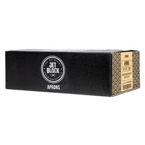Jet Black Disposable Aprons (50ct)