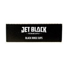 Load image into Gallery viewer, Jet Black Plastic Rinse Cups 3.7 oz, 50ct
