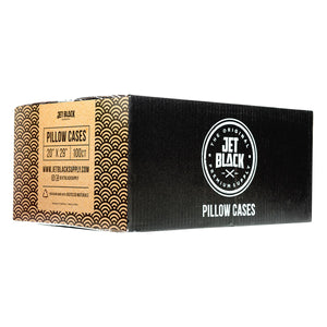 Jet Black Pillow Cases 21 x 30 (100ct)